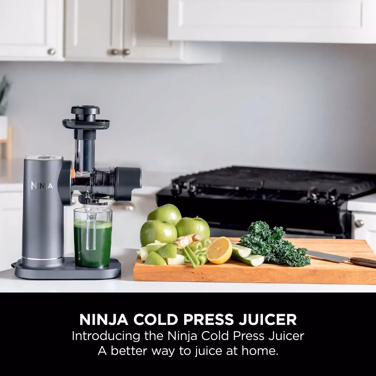 Ninja Cold Press Slow Juicer with Anti-Clog Filter JC151UK in Black – 3