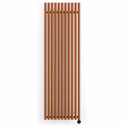 Terma Rolo Room E Electric Radiator with Wifi and App Control, True Copper, 1.5 kW, H 200 cm x W 59 cm x D 5.9 cm – 2