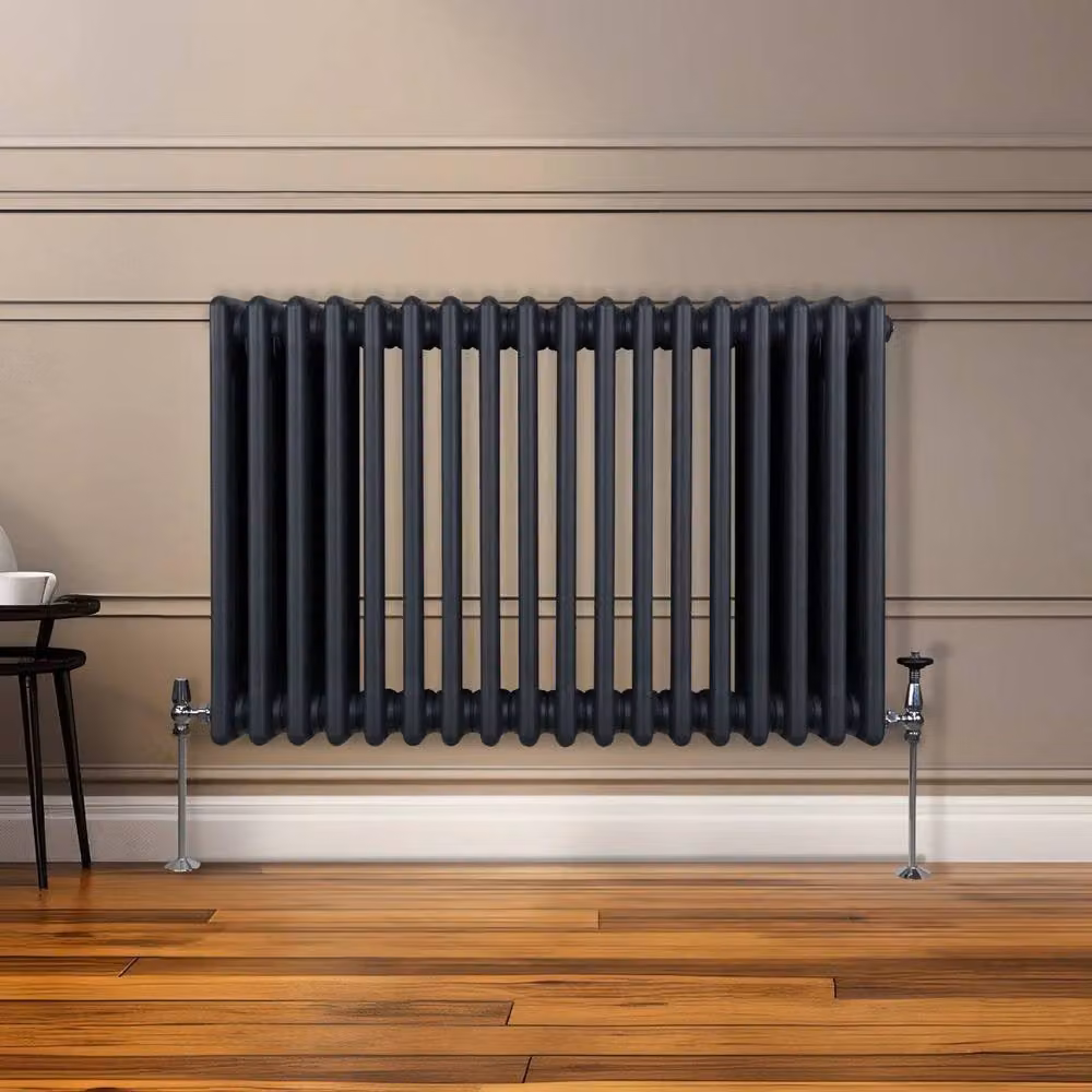 Monstershop Traditional 3 Column Steel Radiator in Anthracite Grey, W/D/H: 60.0 x 10.0 x 83.2 cm – 7