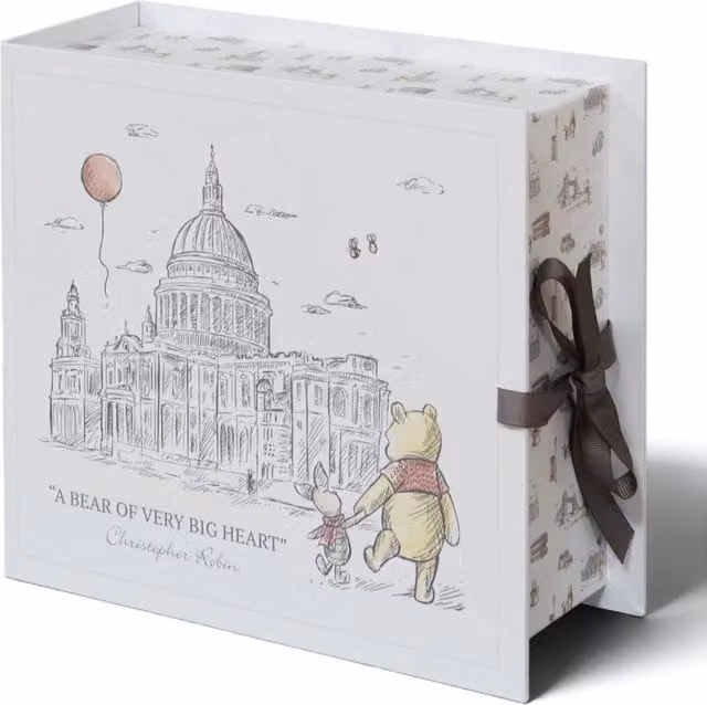 Widdop Gifts Grey Baby Keepsake Box