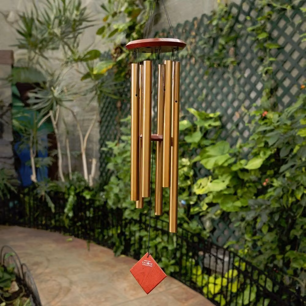 Woodstock Chimes Encore Chimes Of Earth Wind Chime in Bronze – 2