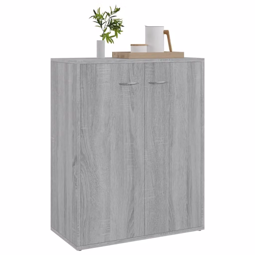 Berkfield Home Grey Sonoma Sideboard in Engineered Wood W/D/H: 60 x 30 x 75 cm – 2
