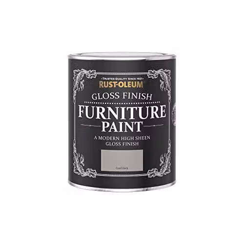 Rust-Oleum Grey Gloss Furniture and Skirting Board Paint, 750ml – 3