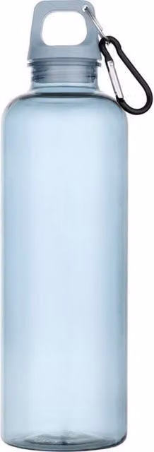 Floso Oregon Plastic Carabiner Clip Water Bottle, 750ml, Turquoise