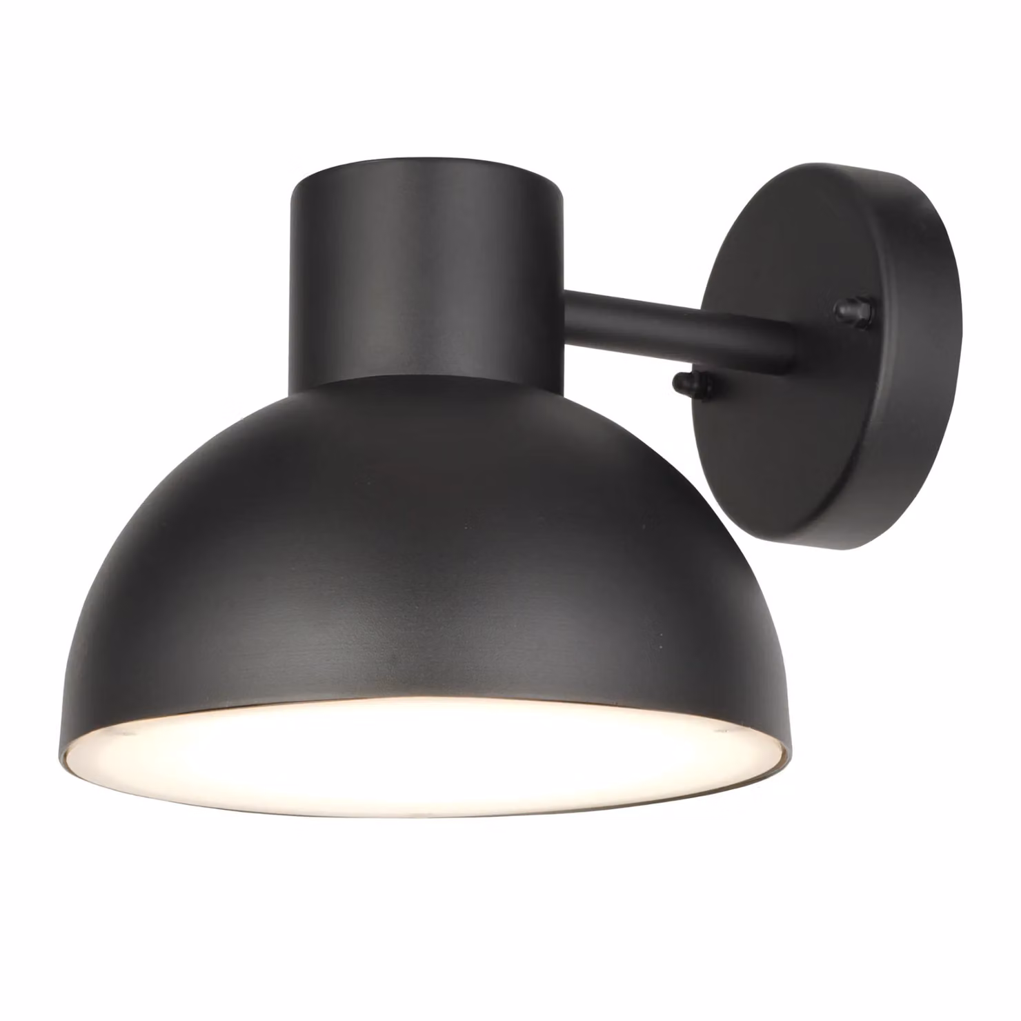 First Choice Lighting Arkle Set of 2 Black IP44 Modern Outdoor Wall Lights – 2