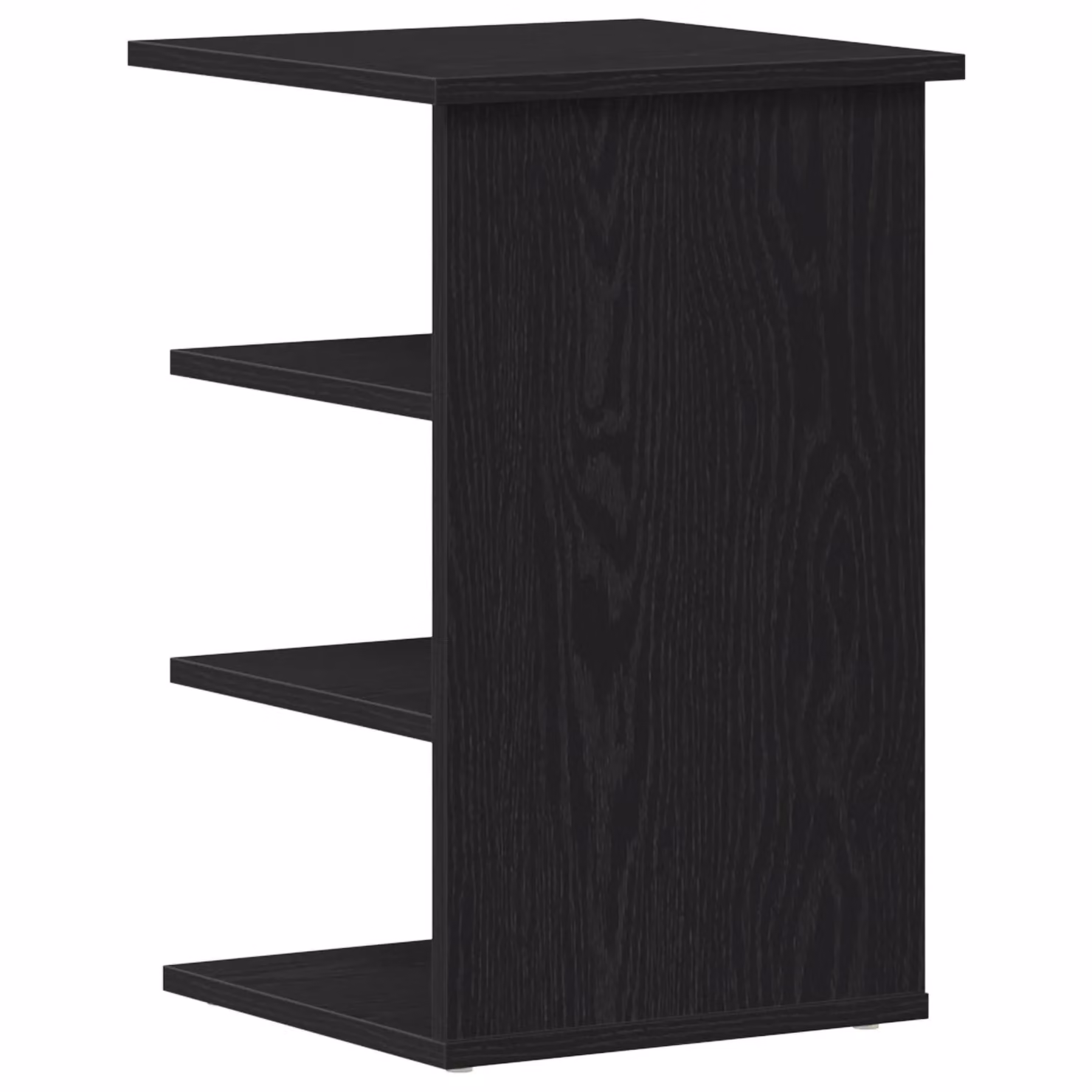 Berkfield Home Black Oak Side Cabinet, W/D/H: 35 x 35 x 55 cm – 4