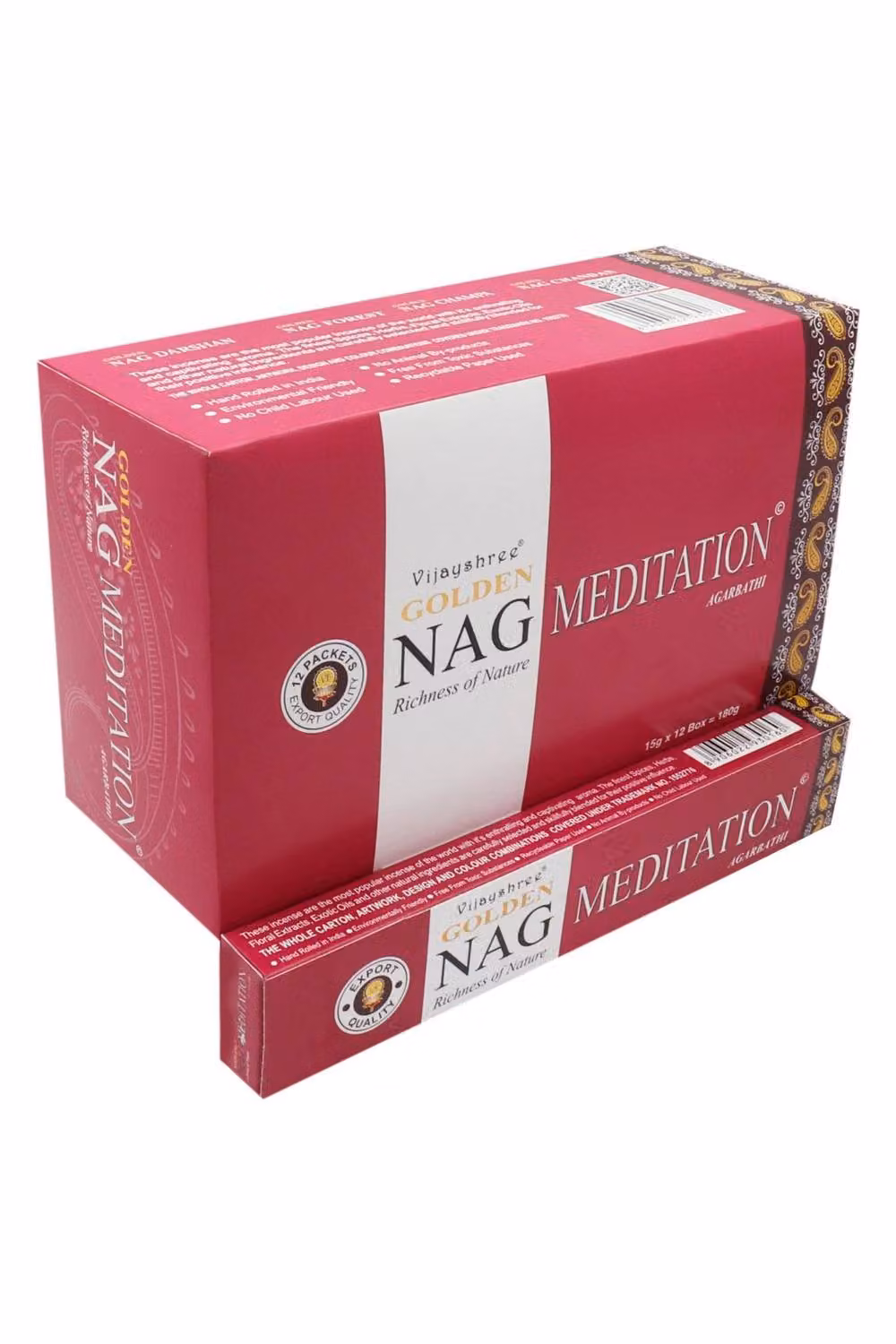 KDMD Golden Nag Meditation Incense Sticks, 15g, Pink – 2