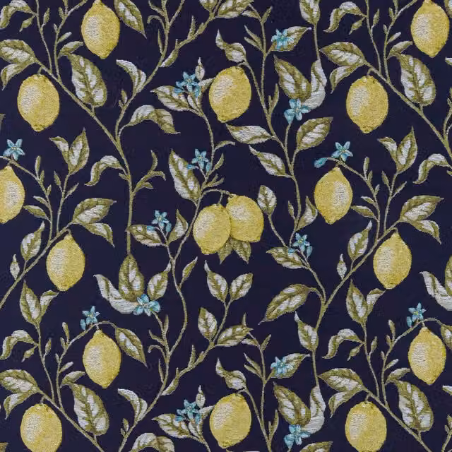 Ashley Wilde Verna Fabric in Blue and Multicolour