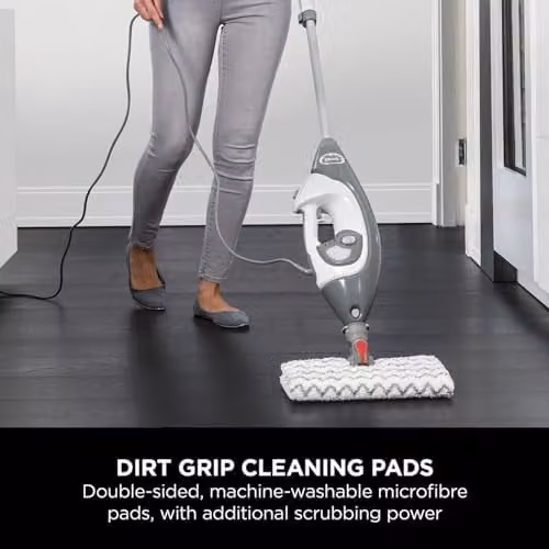 Shark S6005UK Floor and Handheld Steam Cleaner, Grey and White – 4