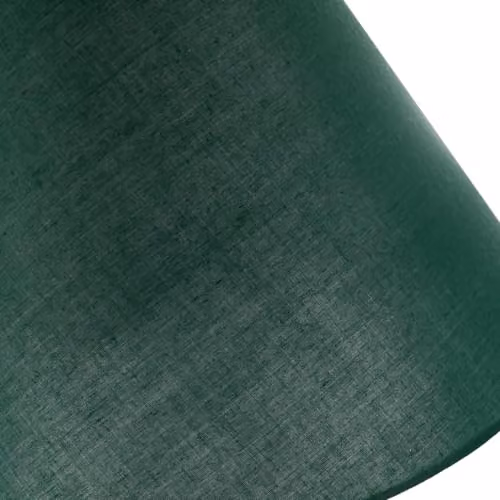 Happy Homewares Classic Cone Fabric Lampshade in Green and White, W/D/H: 13 x 13 x 20 cm – 3