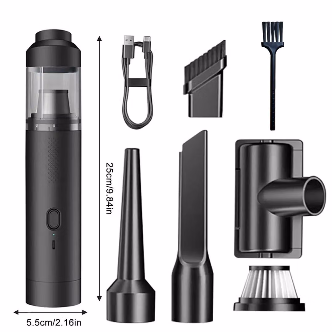 SPETLEK Slim V8 Handheld Cordless Car Vacuum Cleaner with Blow Function, Black – 2