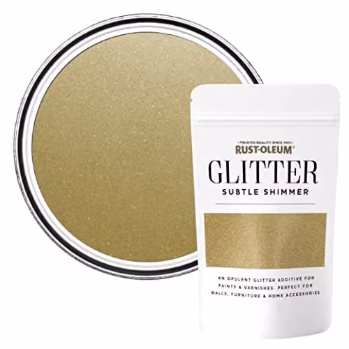 Rust-Oleum Gold Glitter Paint Additive, 17 g
