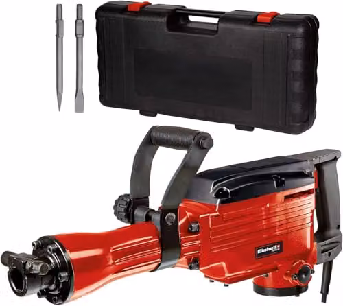 Einhell SDS Hex Demolition Hammer, 1600 W, 43 J, Red and Black – 1