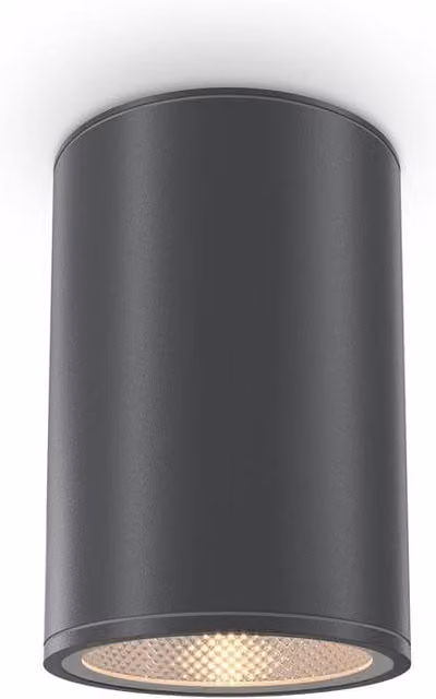 Netlighting Bar Outdoor Surface Mounted LED Downlight in Grey, 1300lm, 3000K, IP65
