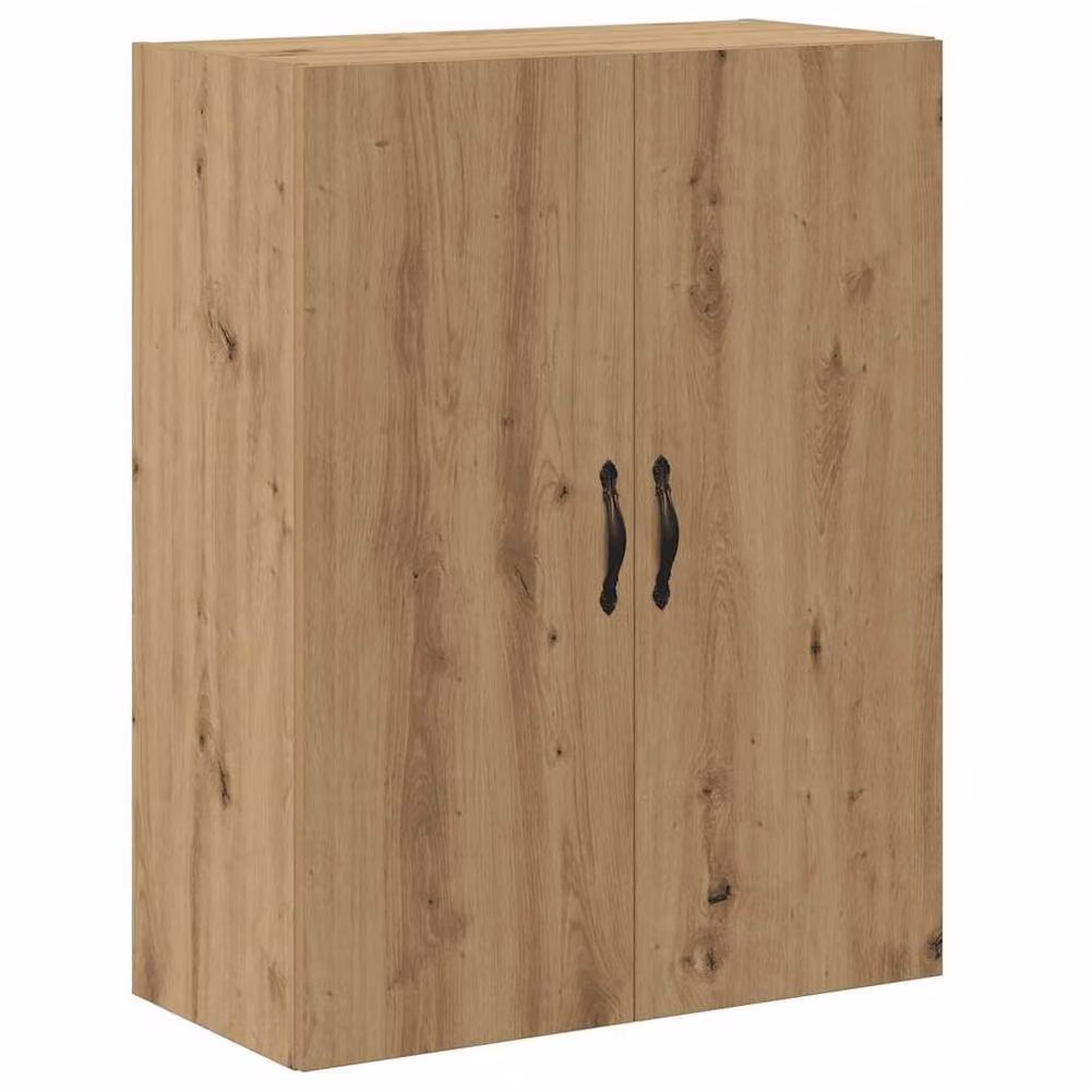 Berkfield Home Artisan Oak Wall Mounted Cabinet in Brown, W/D/H: 69.5 x 34 x 90 cm – 2