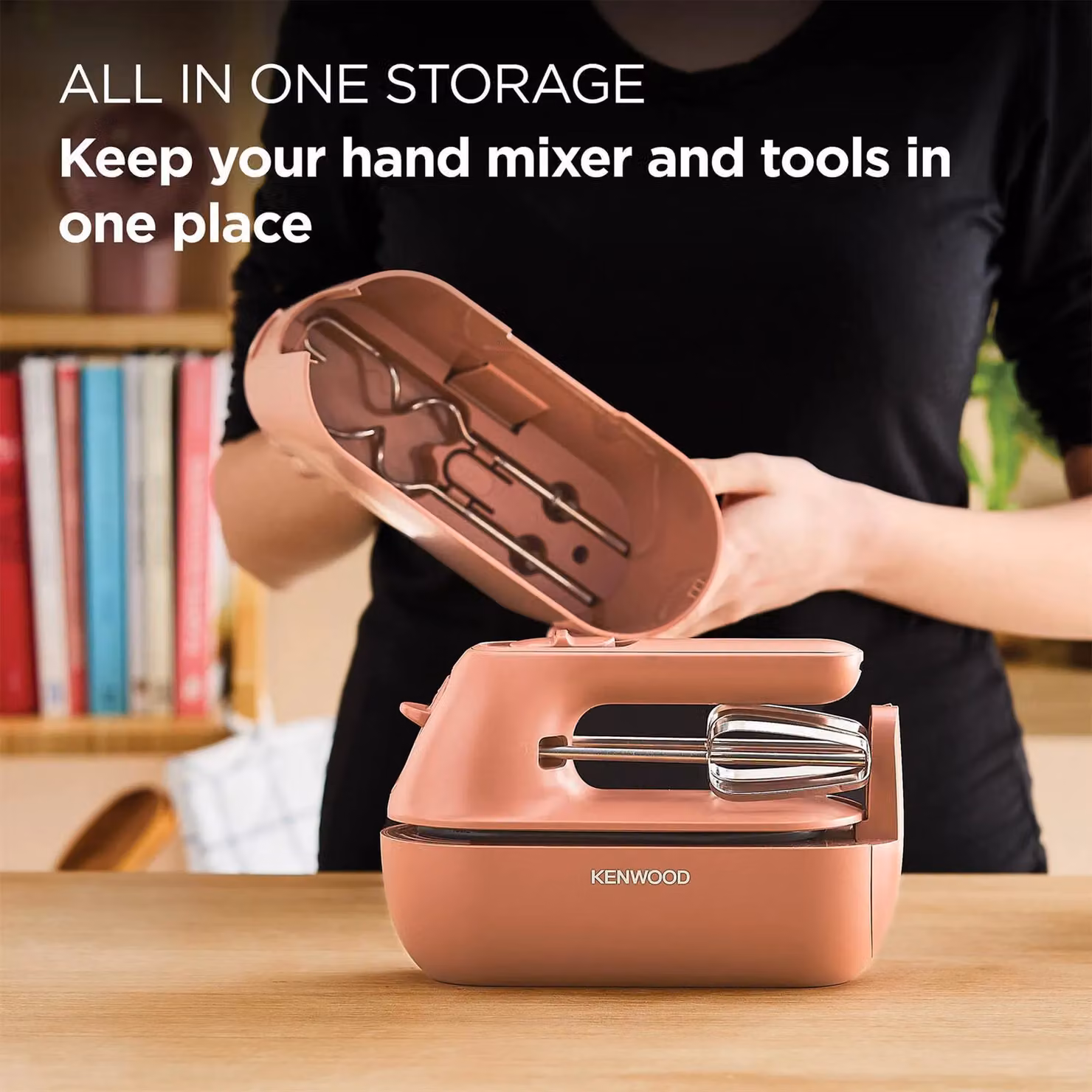 Kenwood QuickMix Go 350W Hand Mixer in Red – 2
