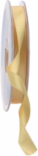 KDMD Golden Yellow Satin Ribbon, 10mm, 3 Pack
