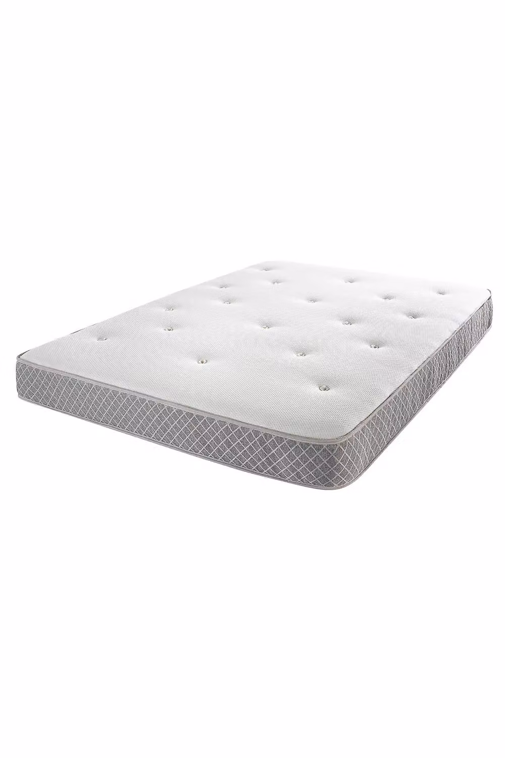 Aspire Crystal Pocket+ Comfort 1000 Mattress in White, W/D/H: 120 x 200 cm – 2