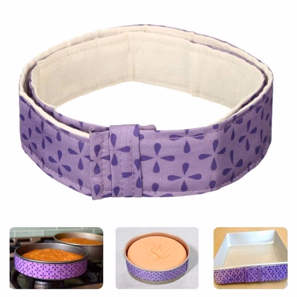 SPETLEK 5-Pack Bake Even Cake Pan Strips in Purple – 2