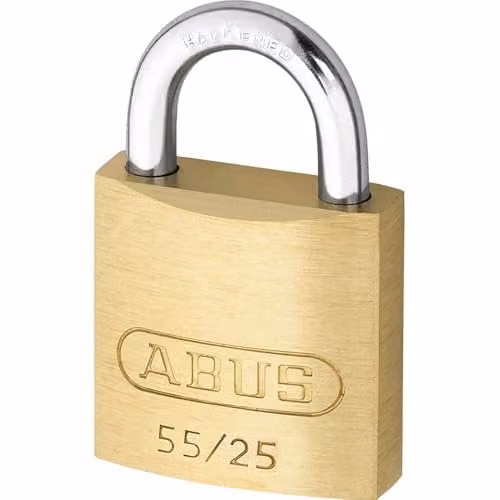 ABUS Brass Padlock in Gold with 5251 Keyed Alike W/D/H: 38 x 24 x 12 mm – 1