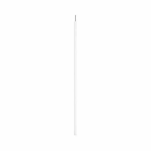 Ideal Lux Filo Tall Slim Suspended Pendant Ceiling Light in White, 3000K Warm White