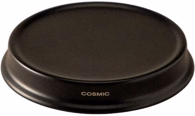 Cosmic Soap Dish in Black from the Geyser Collection
