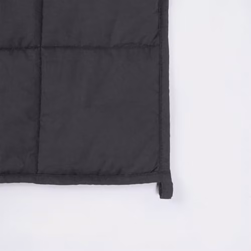 OHS Sensory Sleep Therapy Weighted Blanket, Anthracite Grey, 6kg, W: 125 cm, L: 180 cm – 5