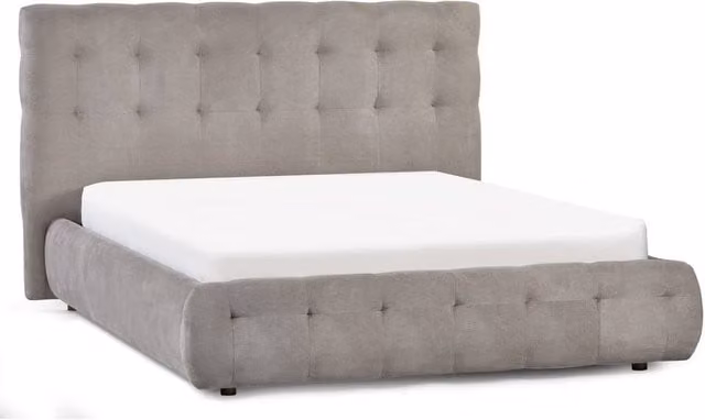 Cheshire Goldwood Upholstered Double Bed in Grey – 1