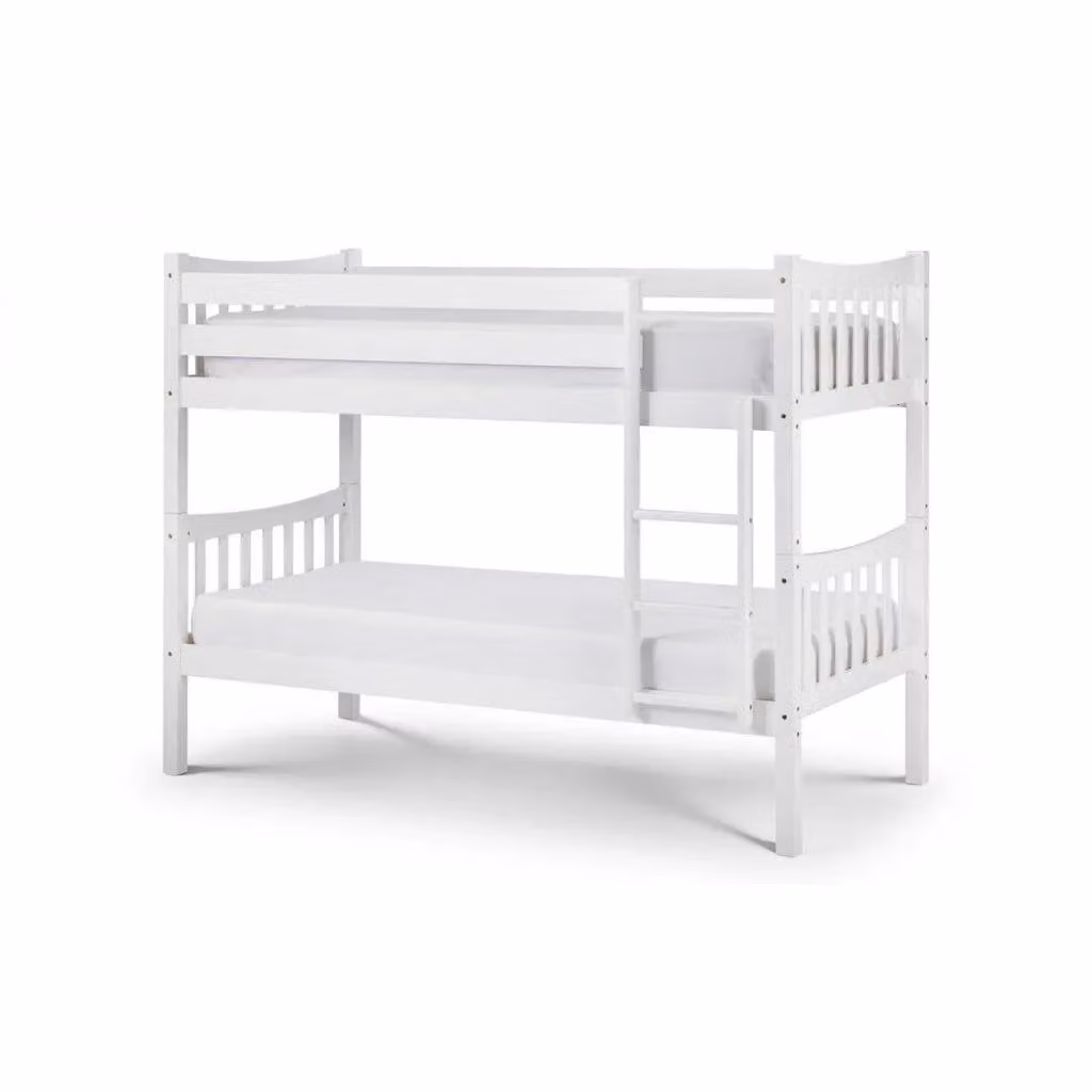 Ashfield Premium White Solid Wood Pine Bunk Bed, Single W/D/H: 159 x 90 x 190 cm – 2