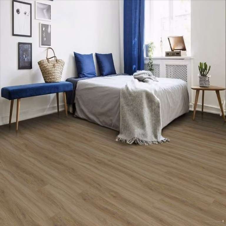 Firmfit ORP 5mm LVT Wood Effect Click Lock Luxury Vinyl Tile Plank in Beige