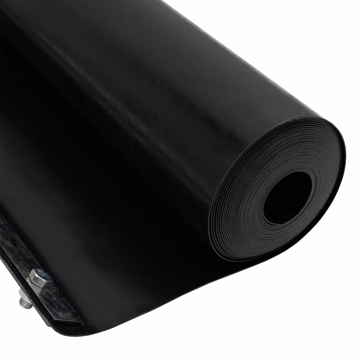 Berkfield Home Black Root Barrier with Connecting Rails, 0.7 x 3 m, 1.5 mm HDPE – 1