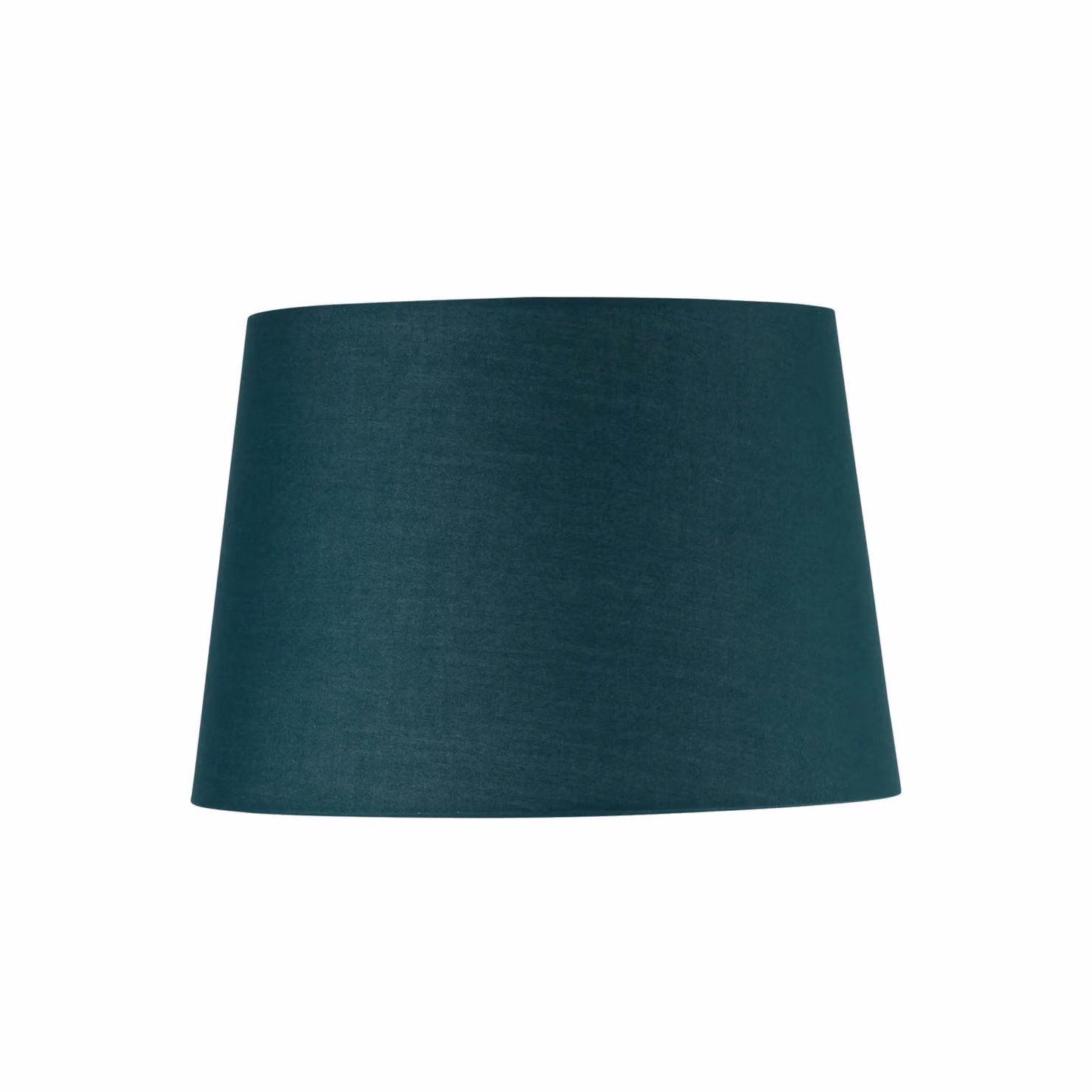 First Choice Lighting Bobbin Table Lamp with White Base and Green Fabric Cylinder Shade, H: 42.0 cm, W: 28.0 cm, D: 28.0 cm – 3