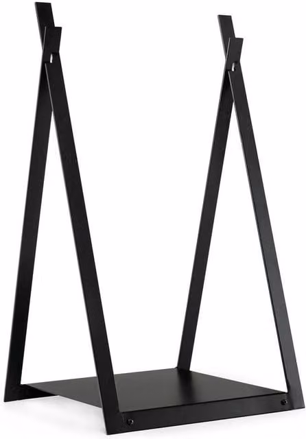 Havendro Black Steel Firewood Log Rack for Indoor and Outdoor Use W/D/H: 70 x 37 x 37 cm – 1