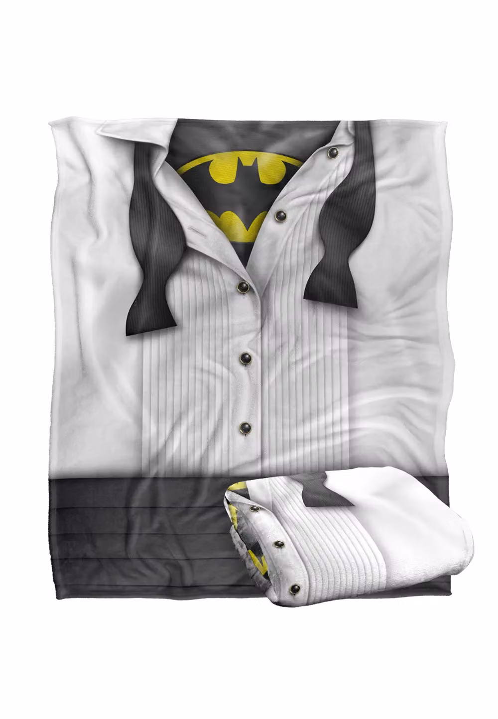 DC Comics Batman Im Batman Blanket, White, W: 152 cm, D: 127 cm – 2