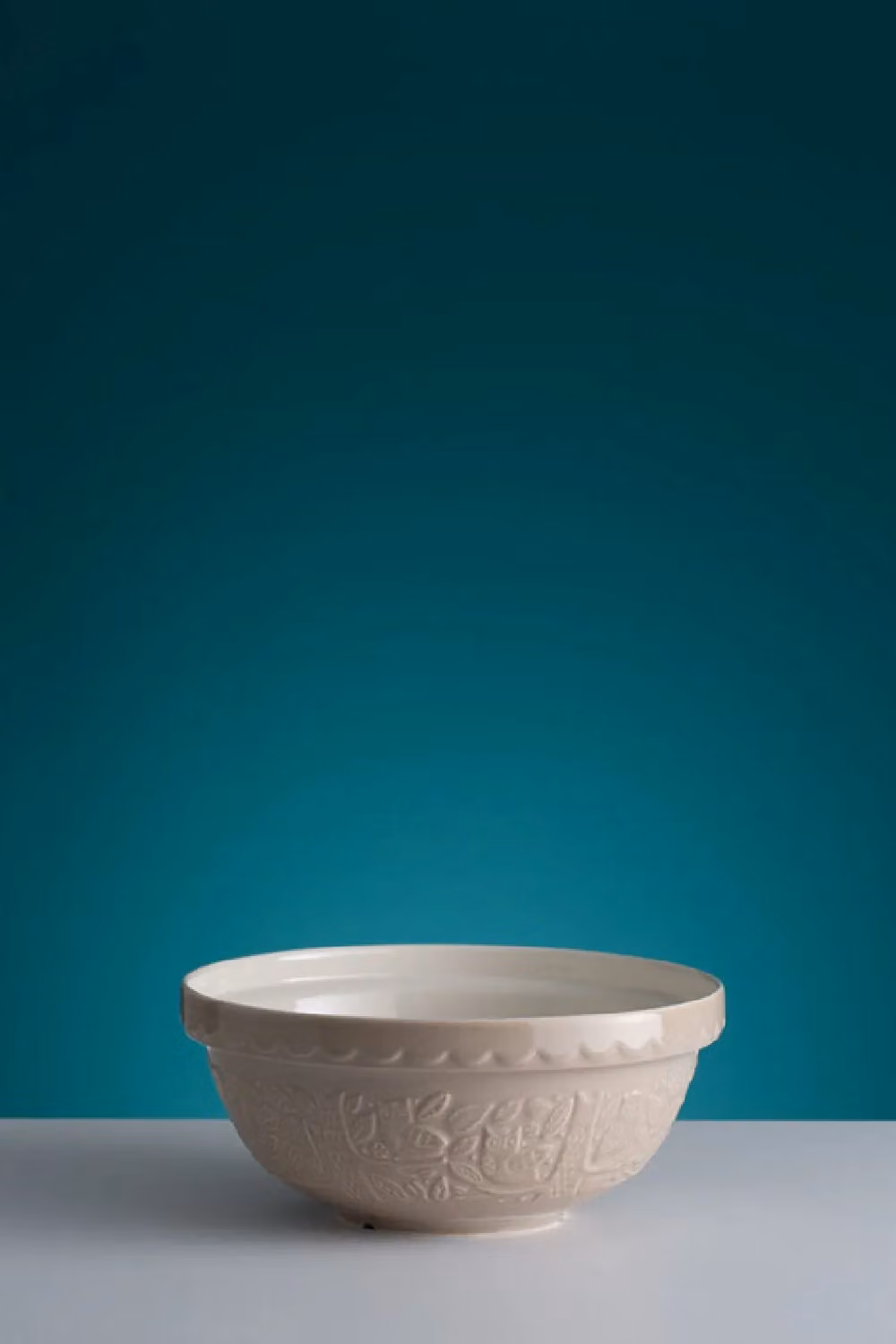 Mason Cash In The Forest Earthenware Mixing Bowl, Stone/Beige, Diameter: 26 cm – 3
