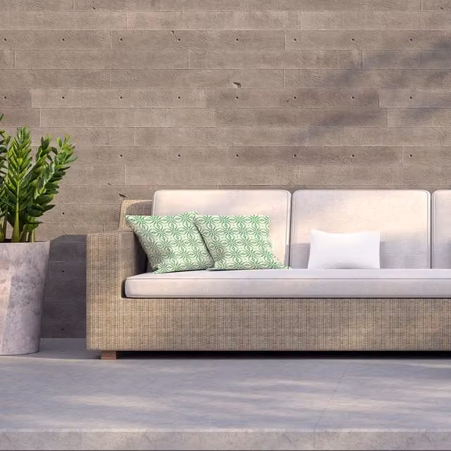 Benjamin Tate Design LTD Alluring Boho Chic Green Outdoor Square Cushion, W/D/H: 60 x 60 x 60 cm