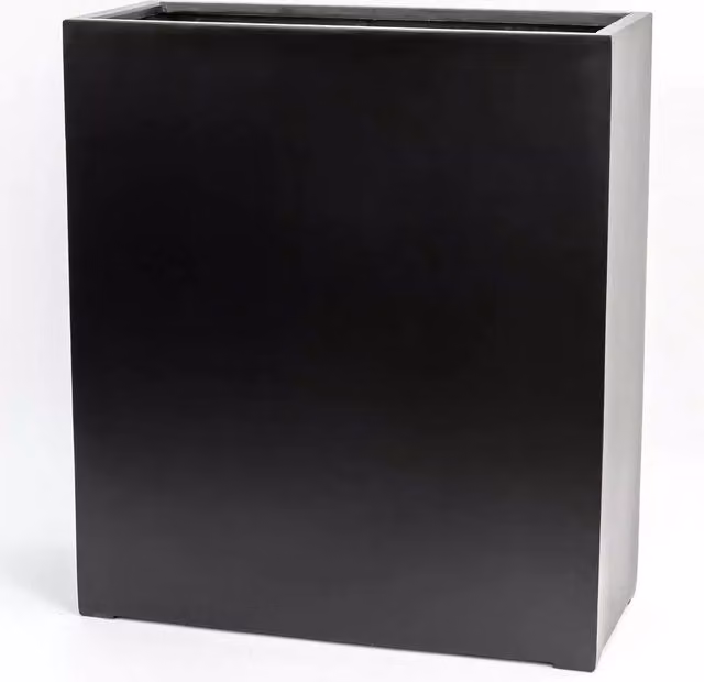Primrose Black Stone Composite Tall Trough Planter