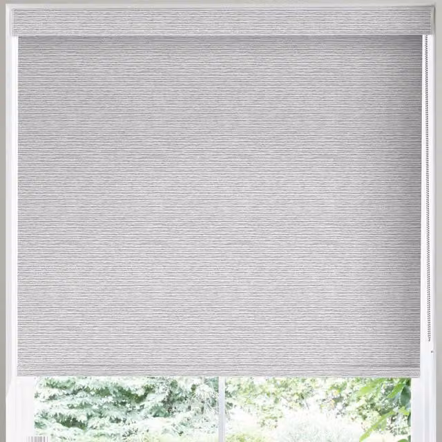 Terrys Made to Measure Grey Blackout Roller Blind