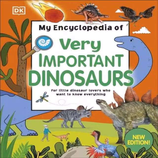 DK My Encyclopedia of Very Important Dinosaurs Multicolour Paper Book for Children