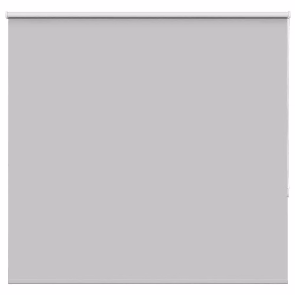 Berkfield Home Grey Blackout Fabric Roller Blind W/H: 110 x 210 cm