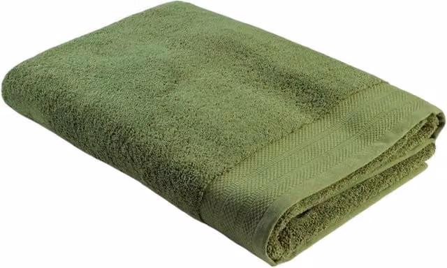 ARTG Excellent Deluxe Green Cotton Terry Beach Towel