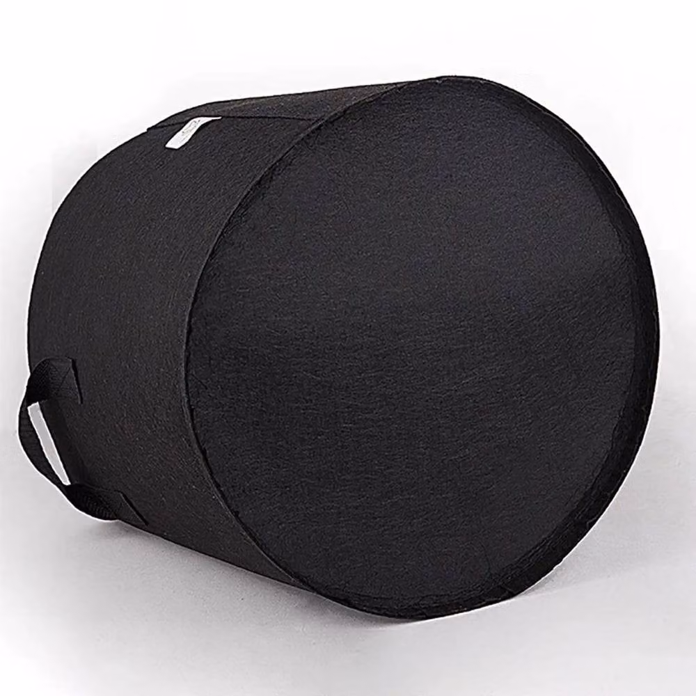 SPETLEK 10 Pack Black 5 Gallon Plastic Potato Grow Bags for Vegetable and Fruit Planting – 5