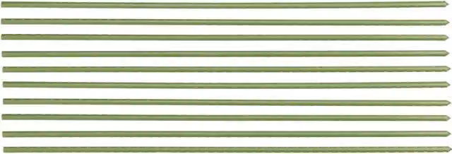 Garden Gear Green Plant Support Canes, Pack of 10, Height: 90 cm