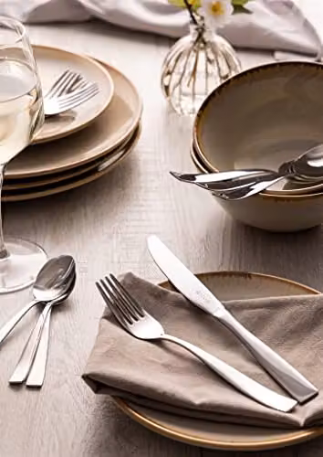 Viners Purity 16 Piece Stainless Steel Cutlery Set in Polished Silver – 2