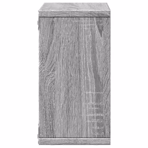 vidaXL Wall Mounted Cabinet in Grey, W/D/H: 60 x 16 x 30 cm – 2