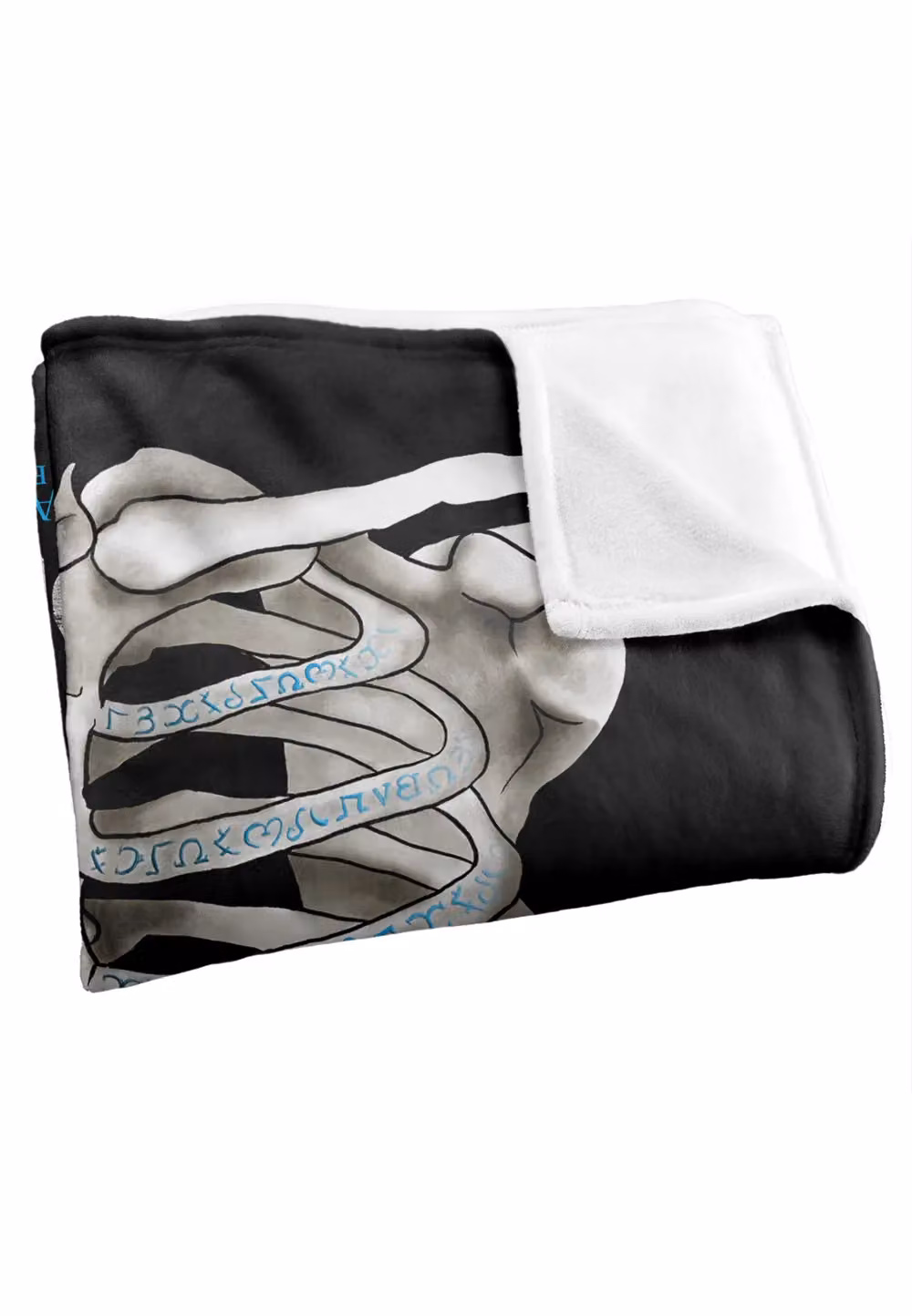 Supernatural Hunter Inside Officially Licensed Silky Touch Super Soft White Throw Blanket, W/D: 152 x 127 cm – 3
