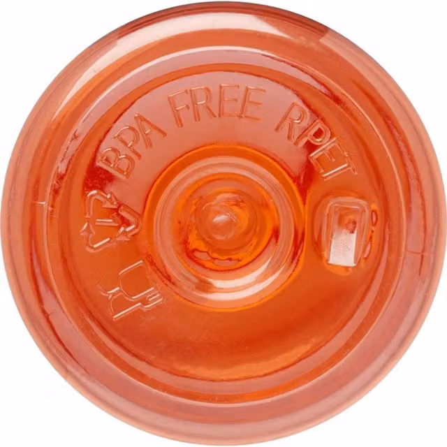 Generic Sky Recycled Plastic Water Bottle, 650ml, Red and Orange