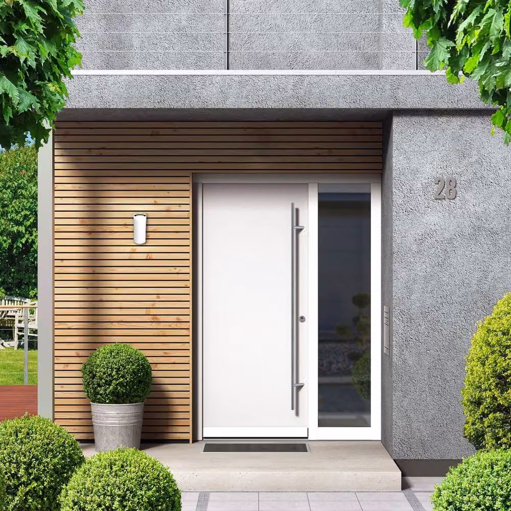 B.K.Licht White Modern Up and Down LED Wall Light for Garden and Terrace with GU10 Bulbs – 3