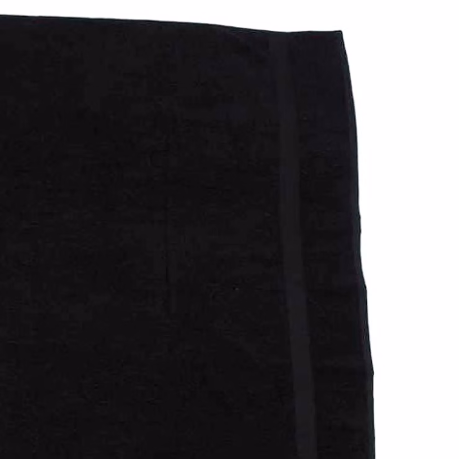 Towel City Luxury Fluffy Cotton Bath Sheet in Black with Hanging Loop – 2