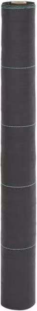 Berkfield Home Black Weed Membrane, 1 x 25 m